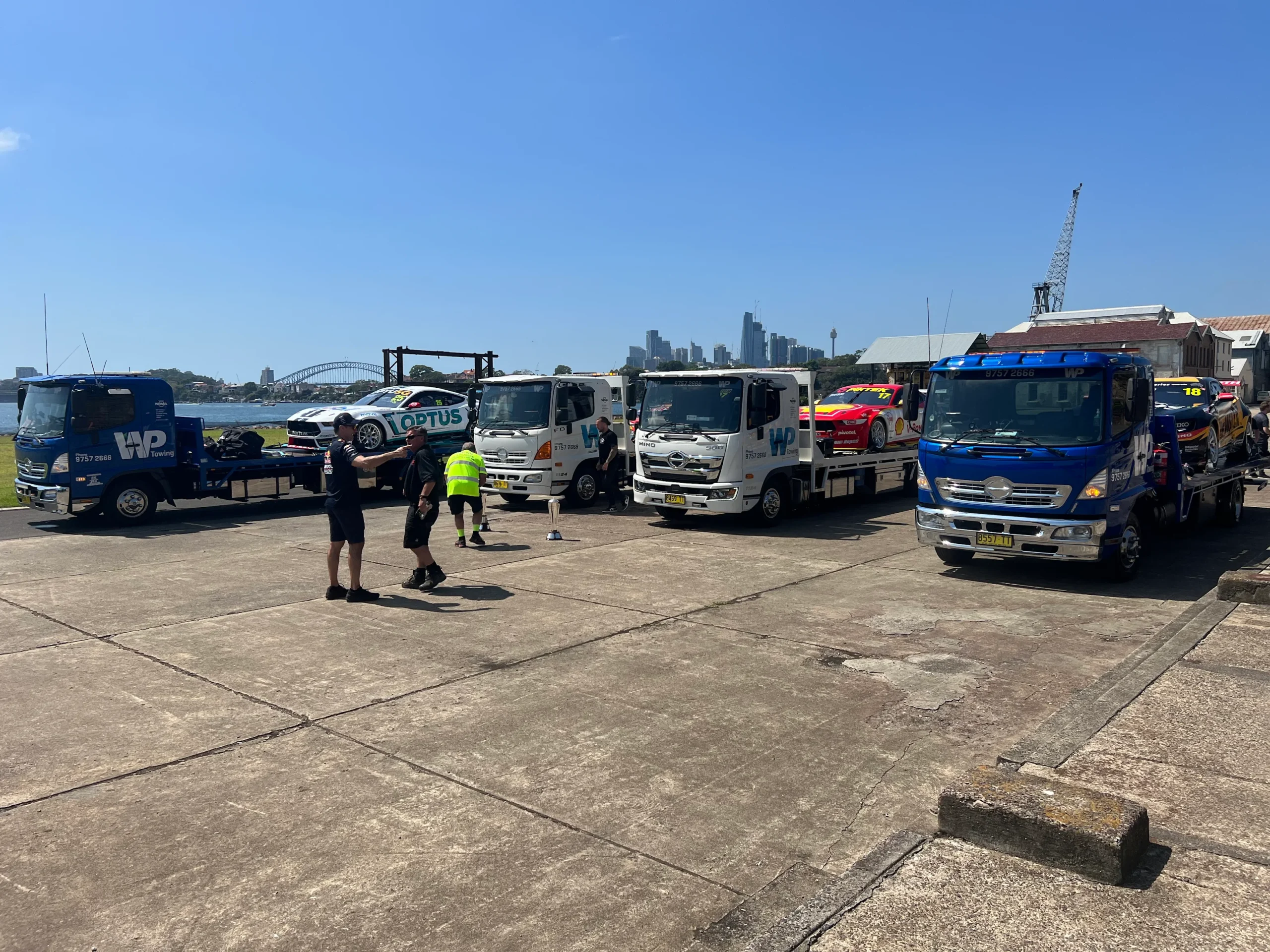 tilt tray towing